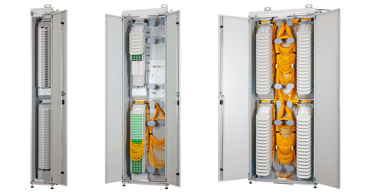 We Introduce You the New Fiber High Density Cabinets MDO